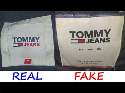 tommy hilfiger jacket fake vs real